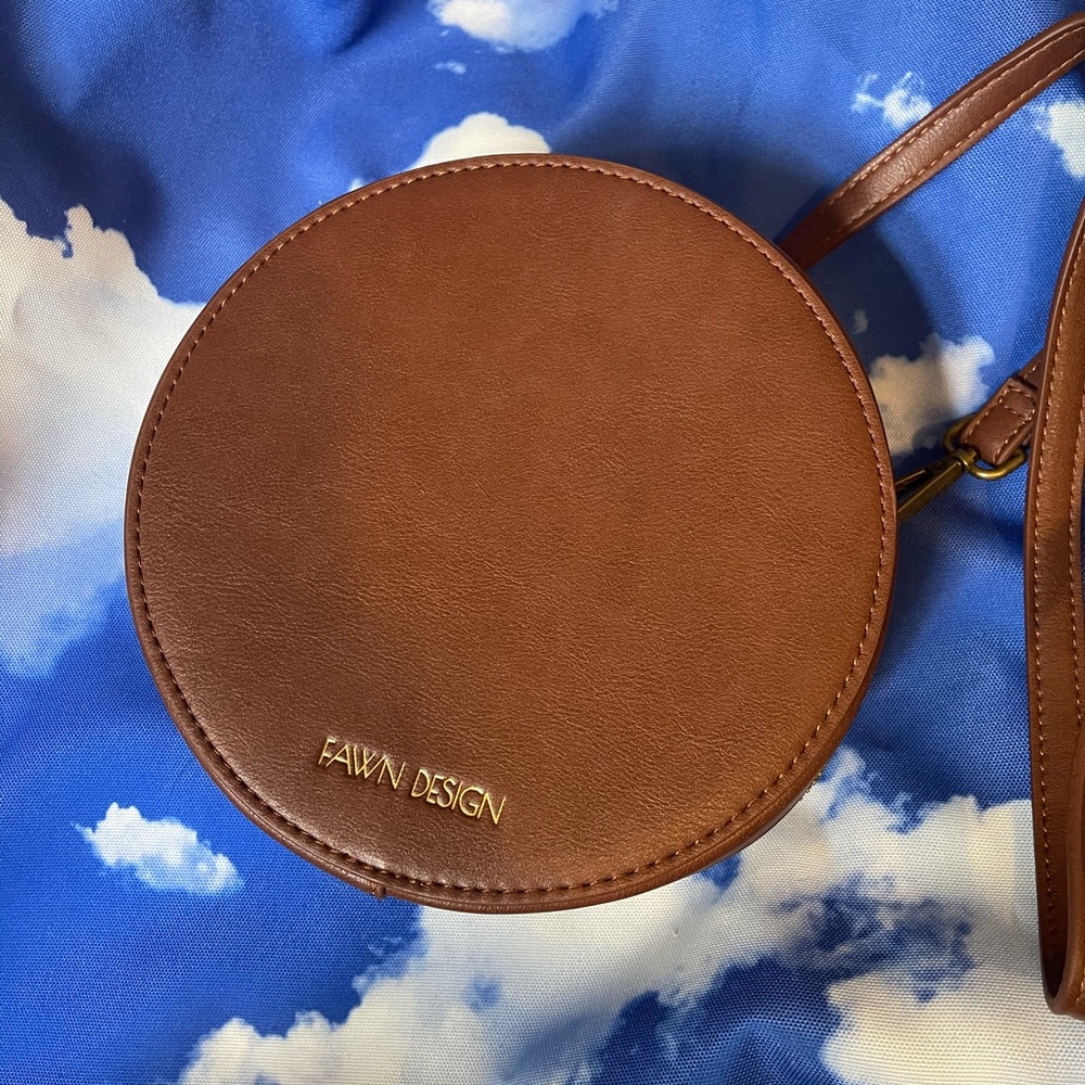 Fawn Design Brown Circle Bag